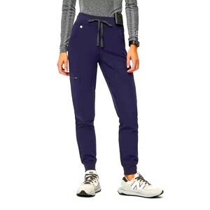 Navy Zamora - Jogger Scrub Pants (Medium)